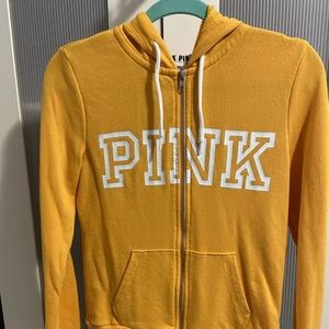 Pink Victoria’s Secret hoodie